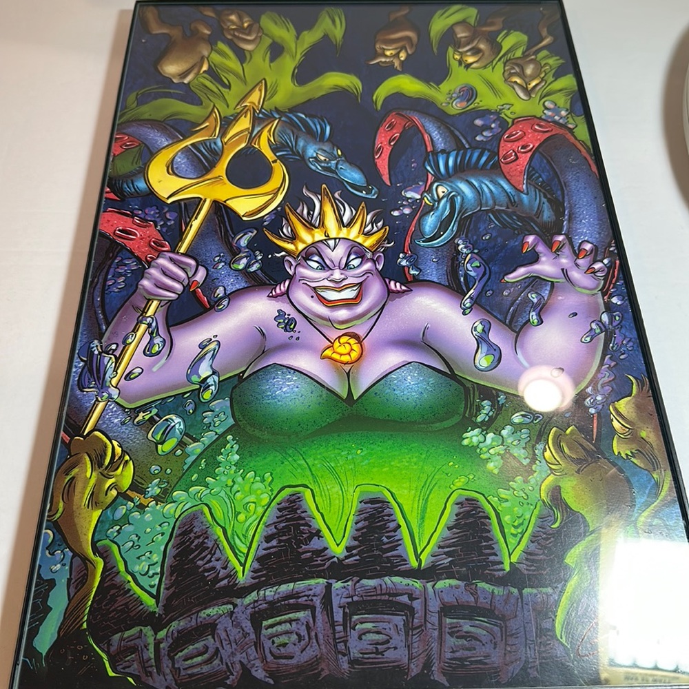 Ursula picture in frame.